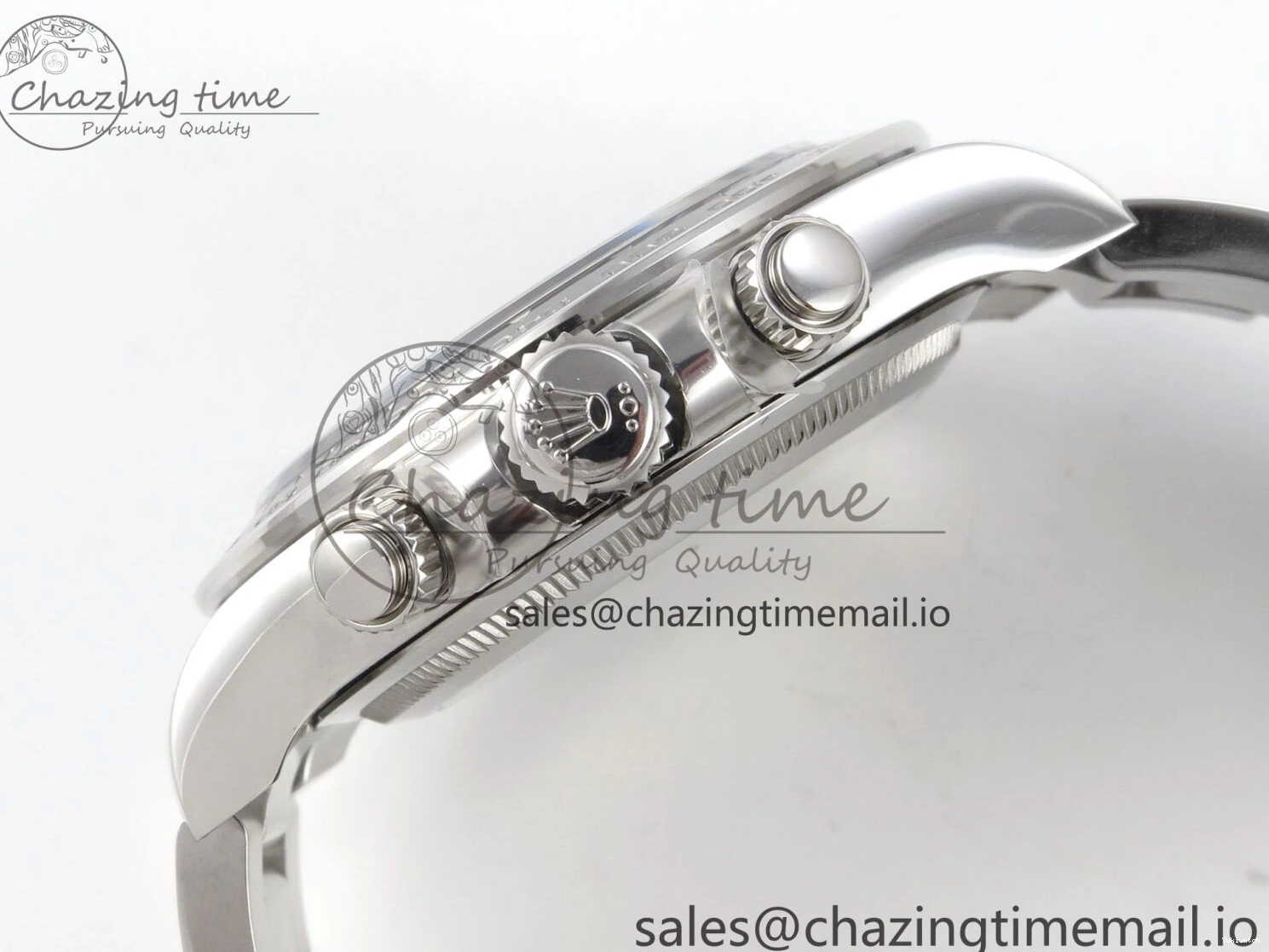 Dial 1:1 Daytona Bracelet Custom on Edition SS PPM4132 904L Le 126529 Modded Best  White Mans CLEAN Custom 0119